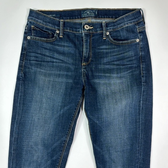 Lucky Brand Raw Hem Brooke Capri Jeans Size 6/28 - Picture 2 of 13